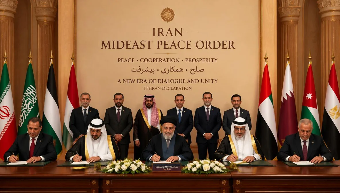 NOETRA - Accord Iran MOU nouvel ordre Moyen-Orient
